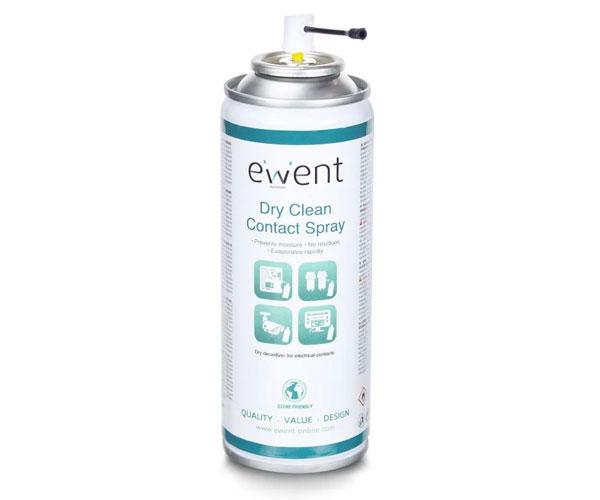 Pulverizador para limpieza en seco Ewent Ew5614 / Placas - Contactos electricos / Sin residuos / 200ml