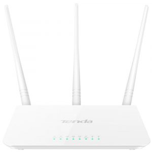 Router Wifi TENDA F3 / 300mbps / 4x Lan Gigabit / 3x Antenas / F3