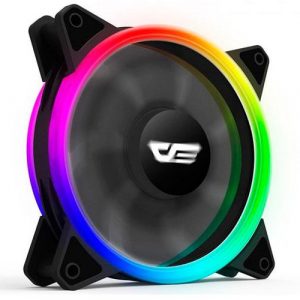 Ventilador Caja Gaming Darkflash DR12 Pro / 120mm / A-Rgb / Pack 3 / Controladora y mando incluidos