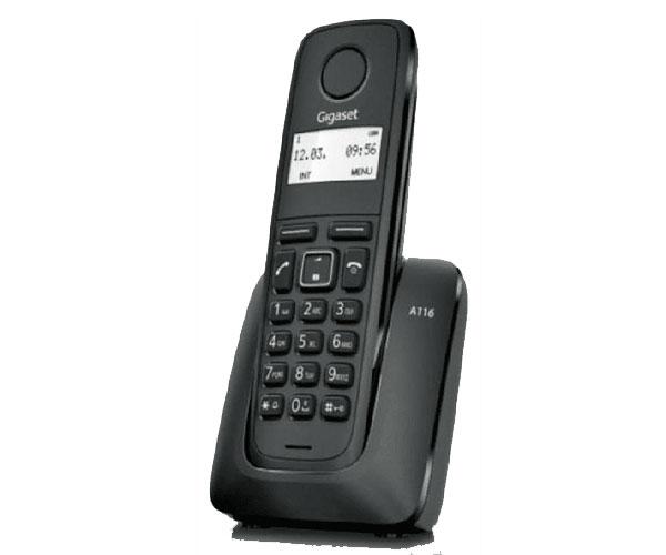 Telefono Inalámbrico Dect Digital Gigaset A116 negro - Imagen 3