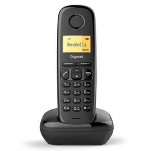 Telefono Inalámbrico Dect Digital Gigaset A170 Negro
