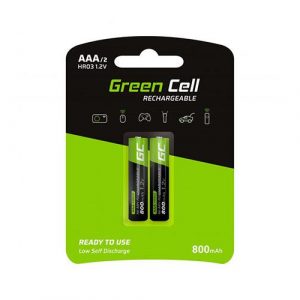Pilas recargables Greencell aaa 800 mah (2 pcs) / GR08