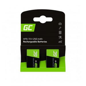 Pilas recargables Greencell HF9 250 mah (2 pcs) / GR18