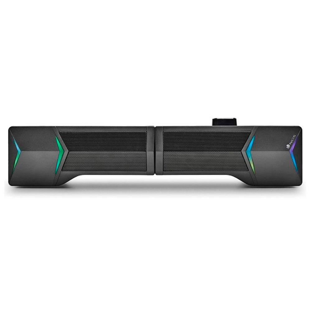 Altavoces 2.0 - Barra de Sonido Bluetooth 5.0 NGS GSX-B1200 / 12w / Rgb Led / Jack 3.5mm / Negro - Imagen 4