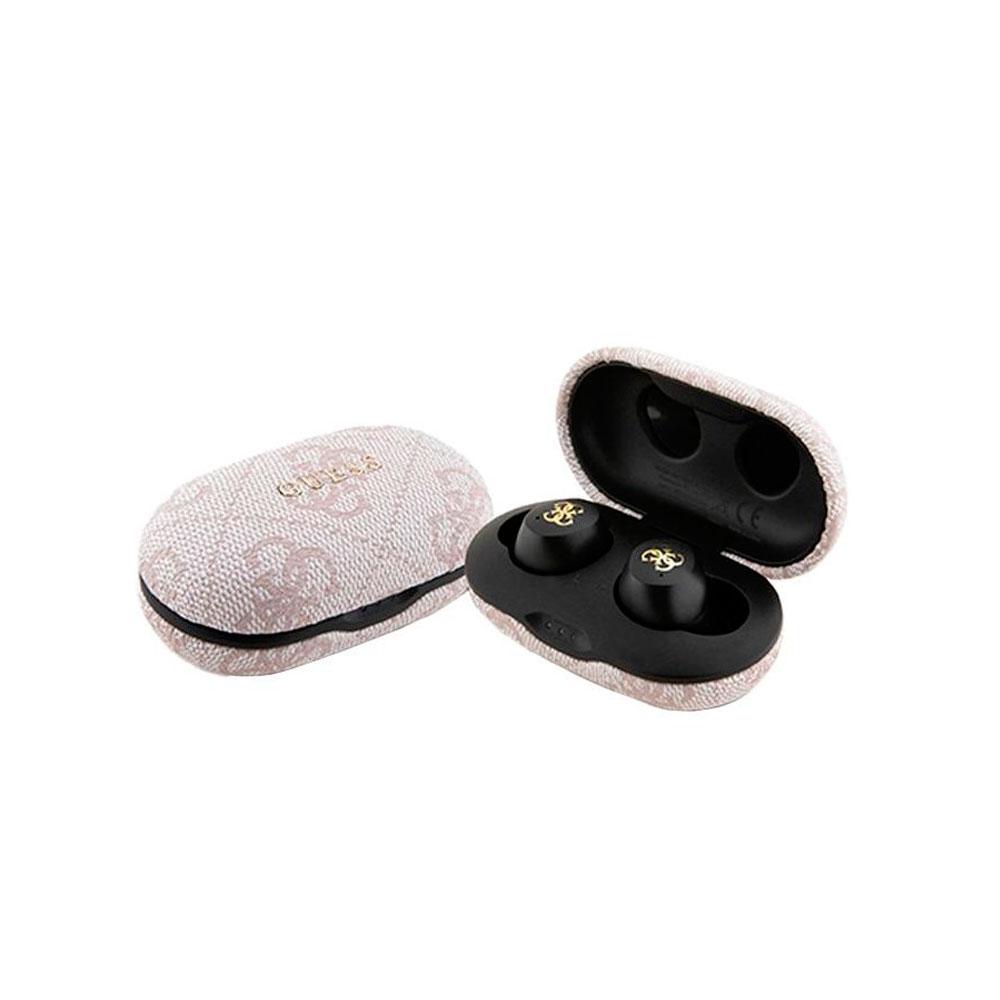 Auricular inalámbrico Guess 4G / TWS / Cancelación de ruido / Bt 5.3 / 300 mAh / Rosa / GUTWSP4EGP