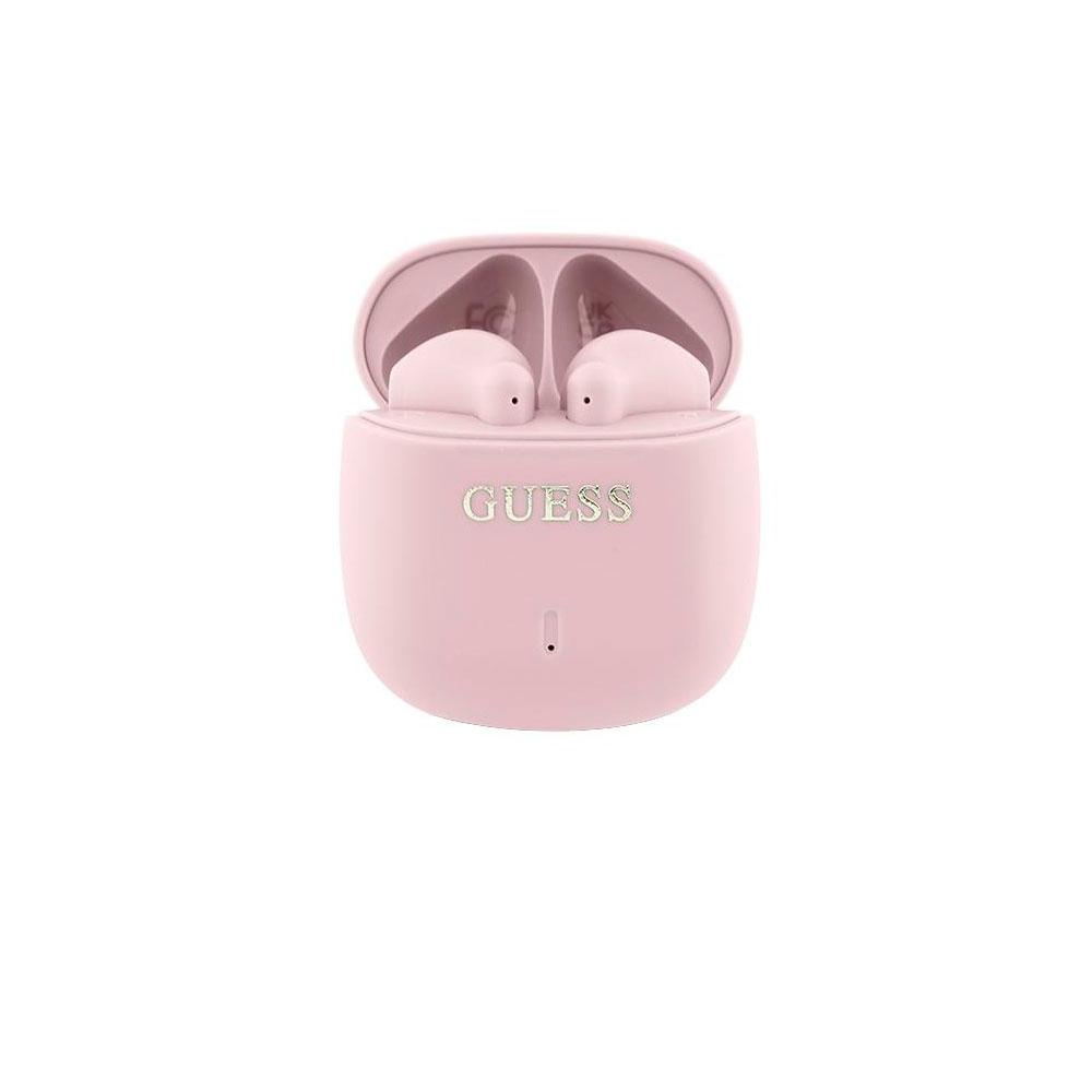 Auricular inalámbrico Guess Classic / TWS / Bt 5.3 / Control por voz / 300 mAh / Rosa / GUTWSJ14ESGP
