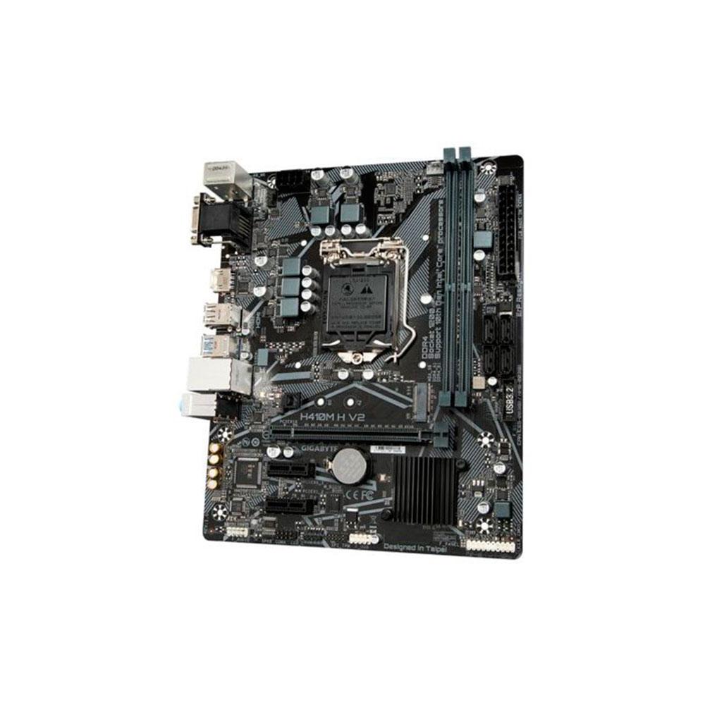 Placa base Gigabyte H410m H V2 / Socket 1200 / Micro ATX / 2xDDR4 / M.2 / Hdmi - Vga - Imagen 2