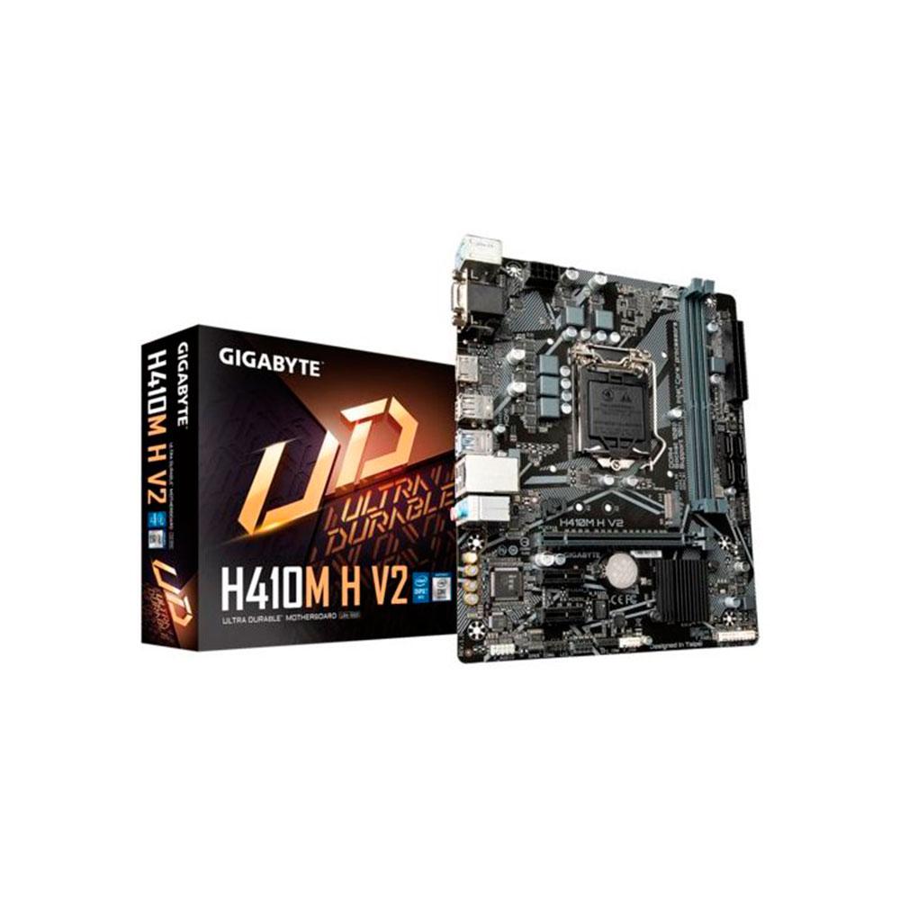 Placa base Gigabyte H410m H V2 / Socket 1200 / Micro ATX / 2xDDR4 / M.2 / Hdmi - Vga