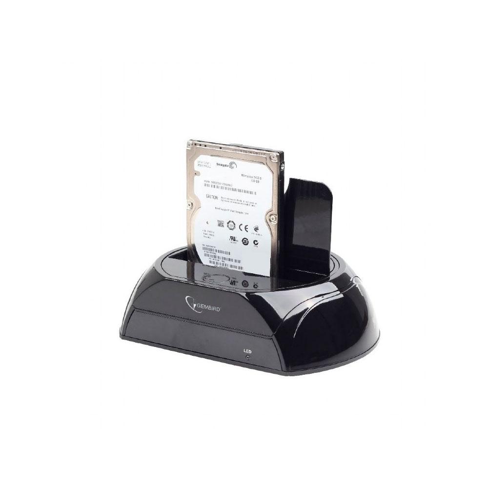 Docking station Gembird sata 2.5 / 3.5 / Ssd / USB 3.0 / Negro / HD32-U3S-2 - Imagen 2