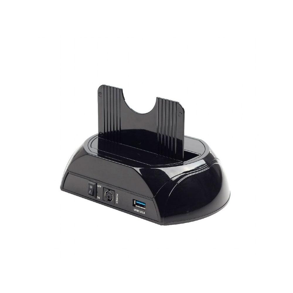 Docking station Gembird sata 2.5 / 3.5 / Ssd / USB 3.0 / Negro / HD32-U3S-2 - Imagen 4