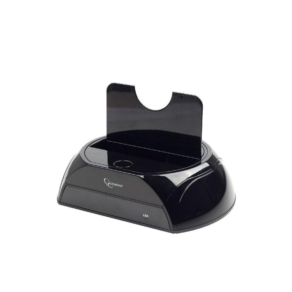 Docking station Gembird sata 2.5 / 3.5 / Ssd / USB 3.0 / Negro / HD32-U3S-2