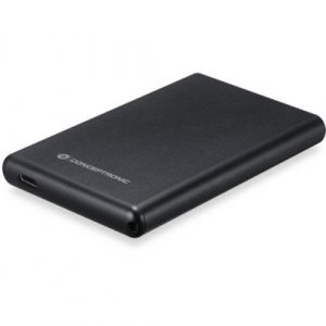 ÷ Caja externa 2.5 conceptronic hde02b hd sata 2.5" usb-c usb 3.1 color negro"