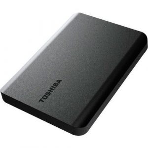 Disco duro externo HDD Toshiba Canvio Basics / 1Tb / 2.5 / USB 3.2 / Negro mate HDTB510EK3AA