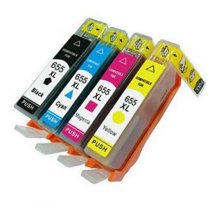 Tinta compatible Dayma para HP N655 XL Amarillo 2600 pag.