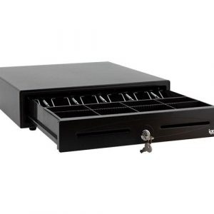 Cajon Portamonedas Iron-50 / 42cm / 5+8 / Rj11 / Negro / Automatico - Manual