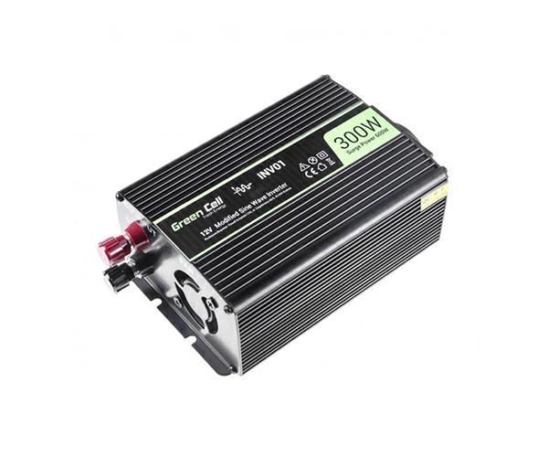 Inversor de corriente para coche 24V a 230V 300W / 600W / INV02DE - Imagen 2