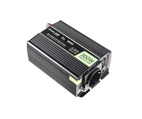 Inversor de corriente para coche 24V a 230V 300W / 600W / INV02DE - Imagen 5