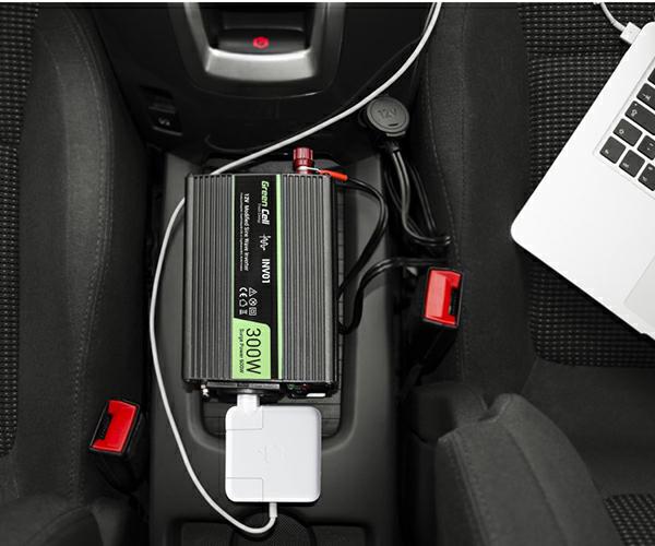 Inversor de corriente para coche 24V a 230V 500W / 1000W / INV04DE - Imagen 3