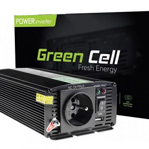 Inversor de corriente para coche 24V a 230V 500W / 1000W / INV04DE