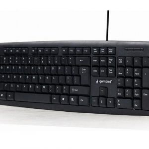 Teclado USb Gembird / 104 Teclas / Negro / KB-U-103-ES