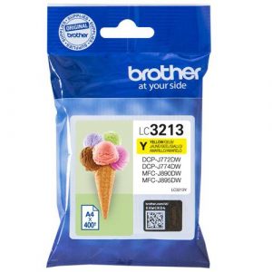 Tinta Original Brother LC3213 Amarillo 400 Pag.