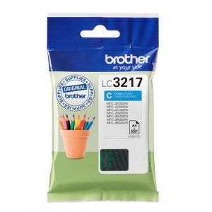 Tinta Original Brother LC3217 Cian