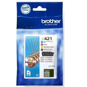 Tinta Original Brother Multipack LC421  (Bk/c/m/y)