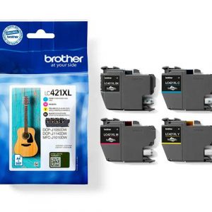 Tinta Original Brother Multipack LC421XL  (Bk/c/m/y)
