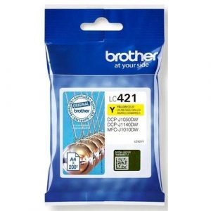 Tinta Original Brother LC421 Amarillo