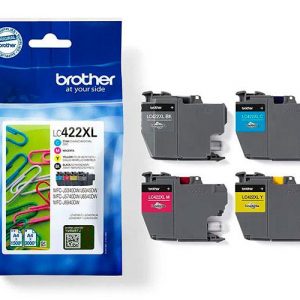 ÷ Lc422xlval cartucho de tinta 4 pieza(s) original negro, cian, magenta, amarillo
