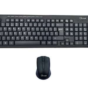 Combo Teclado + Raton Inalambrico L-Link / 1200 Dpi / Negro / LL-KB-555-WCOMBO