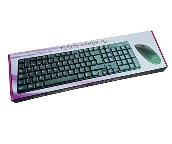 Combo Teclado + Raton USB L-Link / Negro / LL-KB-816-COMBO - Imagen 6