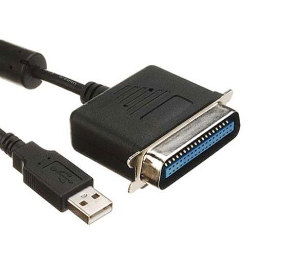 Cable adaptador USB a paralelo Centronic 36 pines hembra Equip / 1.5m / Eq133383