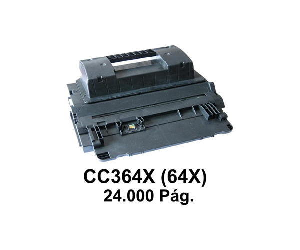 Toner compatible Dayma para HP CC364X (64X) Negro 24000 pag.