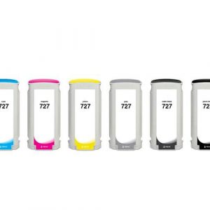 Tinta compatible Dayma para HP n727 XL Negro Mate 130ml.