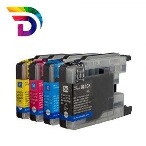 Tinta compatible Dayma para BROTHER LC1220 / LC1240 Amarillo
