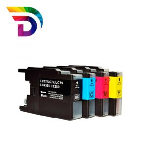 Tinta compatible Dayma para BROTHER LC1280 Amarillo 1200 pag.