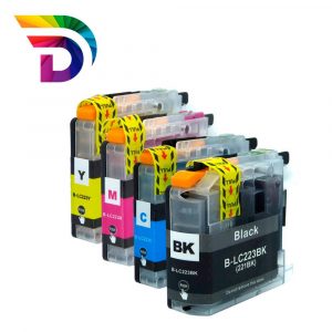 Tinta compatible Dayma para BROTHER LC223 Amarillo 550 pag.