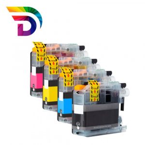 Tinta compatible Dayma para BROTHER LC225 XL Amarillo 1200 pag.