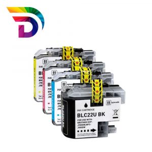 Tinta compatible Dayma para BROTHER LC22U Amarillo 1200 pag.