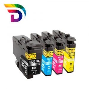 Tinta compatible Dayma para BROTHER LC3235 XL Amarillo 5000 pag.