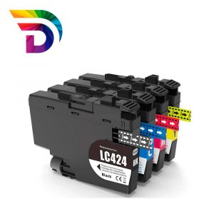 Tinta compatible Dayma para BROTHER LC424 Amarillo 750 pag.