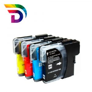 Tinta compatible Dayma para BROTHER LC980 XL / LC1100 XL / LC985 Amarillo 260 pag.
