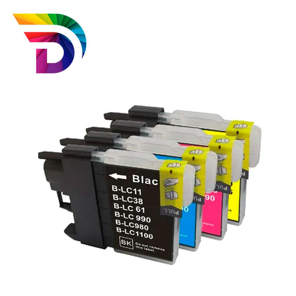 Tinta compatible Dayma para BROTHER LC980 / LC1100 Cian 260 pag.