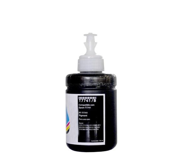 Botella Tinta compatible Dayma para EPSON T7741 Negra 140ml.