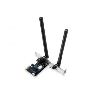 Tarjeta de red PCI-E Wifi 6 / AX5400 Triple Banda / Bluetooth 5.3 / 2 Antenas / Mercusys / MA86XE