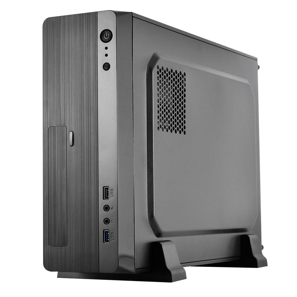 Caja Slim Micro ATX L-Link Magna + Fuente 500W / USB 3.0 / Negra - Imagen 3