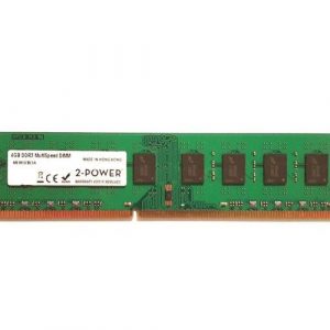 Memoria ram 2power DIMM DDR3 4Gb  / cl11 / 1066 / 1333 / 1600mhz Bulk Multispeed / MEM0303A