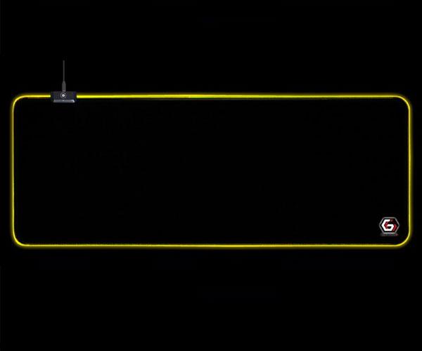 Alfombrilla Gaming Led RGB XL Gembird / Usb / 10 Modos Iluminacion Led / 300x800mm / MP-GAMELED-L - Imagen 2