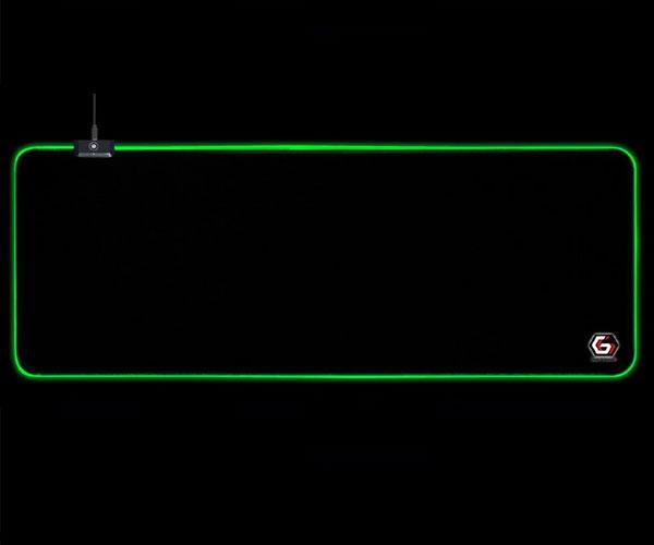 Alfombrilla Gaming Led RGB XL Gembird / Usb / 10 Modos Iluminacion Led / 300x800mm / MP-GAMELED-L - Imagen 4
